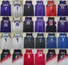 Team Retro Basketball Penny Hardaway Vintage Jerseys Tracy McGrady 1 Vince Carter 15 For Sport Wear Shirt Fans Man Black White Blue Purple Red Top Quality for Mens