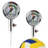 Luftdruckmesser für Bälle PSI/Bar mit integriertem Ablassventil Air Watch Fußball-Volleyball-Basketball-Barometer