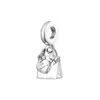 Inne pasuje do bransoletki 925 srebrna torba na zakupy św. Cholerze Krzyki Kobiety dla dziewcząt biżuteria DIY Making Bijoux 2022 RITA22