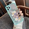 Flower Printing Phone Cases voor iPhone 12 11 Pro Max XS XR 8 7 6 Plus SE 2 Lensbescherming Schokdichte Case Cover