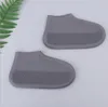 NUOVO!!! Copriscarpe impermeabile Materiale in silicone Protezioni per scarpe unisex Stivali da pioggia per giornate di pioggia all'aperto riutilizzabili EE