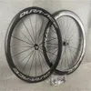 Dura Ace Road Bike Carbon Wheels Clincher 50mm Depth 23mm Breedte Fiets Carbon Whebeelset kan XDB-schip zijn