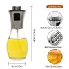 Automatic Pepper Mill Electric Salt and Grinder Olive Oil Spray Bottle Set,Metal Stand Kitchen Spice Cooking Tools 210712