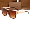 Luxury Designer Sunglasses For Men Women Summer Square Frame Sun Glasses High Quality Uv400 Protection Eyewear With Box