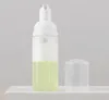 Factory price 30ml 60ml Plastic Soap Dispenser Bottle Clear White Foam Pump Mousses Liquid Foaming