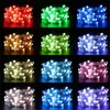 20M Smart RGB Christmas Tree Fairy Light Garland Copper Wire LED String Lights With Remote for ChristmasDay Wedding Party Holiday D1.5