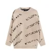 2021 Nuova Felpa in esecuzione Oversize Paris Brand Designer PULLOVER Designs maglione ricamo manica lunga mens donne con cappuccio