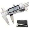 Cyfrowy Vernier Caliper 6 calowy Ze Stali Nierdzewnej Elektroniczny 150mm Metalowe narzędzia do pomiaru Mikrometr Wskaźnik 210922