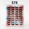 Wholesale 20 Pairs 3d Faux Mink Lashes Bulk Wispy Natural Long Eyelashes Pack Short Eyelash Extension Make Up Tools Cils