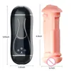 Räknar två kanals auto blowjob vagina riktig fitta manlig onanator cup händer sex maskin stroker oralsex leksak för män x03208506733