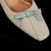 ALLBITEFO arrivent en cuir véritable nœud papillon mariage femmes talons chaussures chaussures à talons hauts marque talon épais bureau dames chaussures 210611