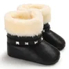 Autumn Winter Children Boots Baby Girl Pu Boots Casual Shoes First Walkers Newborn Cute Non-slip Soft Sole Shoe G1023