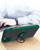 Frostad hudsilikonfodral med magnetisk ringstativ för iPhone 11 12 13 14 15 Pro Max XR 7 8Plus MobliePhone Protective Case