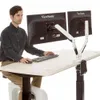 Loctek Single / Dual Monitor Bracket Arms Mount Desktop Stand 360 grader Roterande för 17-22 tums dator