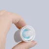 Flaconi per pompa spray airless in plastica PP satinato con coperchio bianco per lozione siero per la cura della pelle 15 ml 20 ml 30 ml 50 ml 80 ml 100 ml Contenitori cosmetici ricaricabili da viaggio