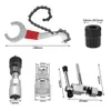Kit d'outils de réparation de vélos vtt, 1 ensemble, support de coupe de chaîne, extracteur de vilebrequin, clé d'extraction de manivelle, outils d'entretien