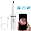 Caméra d'inspection des dents de la bouche sans fil WiFi dentisterie caméra dentaire intra-orale moniteur dent endoscope intra-oral avec lumière LED