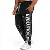 Bieganie Spodnie Jogging Mężczyźni Bawełna Miękkie Bodybuilding Joggers Spodenki Harem Długie Spodnie Fitness Sport Trening Spodnie 211110