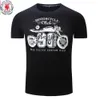 Summer Men's T-Shirts Short Sleeve O Neck Tshirt Cotton Print Motorcycle Casual T Shirts Male Tops Tees Us Size Big Fashion 210518