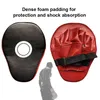 Curvo Boxe Mano Target Focus Punch Pad MMA Kick Bag Muay Thai Karate Combattimento Sparring Guanti da allenamento Guanto ispessito Home Gym Sport Punzonatura Kickboxing Borse Pads