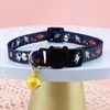 Cat Collars & Leads Fashion Pet Collar Fruit Printed Breakaway With Bell Adjustablle Safe Buckle Perros Kitten Necklace Gatos Accesorios