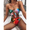 Yüksek Bel Bikini Yeni Baskı Ruffles Mayo Kadın Dantel Mayo Kadınlar Yaz Bikini Set Mayo Yüzme