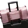 Bagnato asciutto grande sacchetto sportivo per le donne fitness nuovo sac de sport femme impermeabile da viaggio borsa da viaggio scarpe da uomo da uomo borsa da palestra rosa y0803