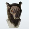 Party Masks Werewolf COS Headwear Costume Mask Simulation Wolf For Adults Children Halloween Cosply Full Face Cover303S2513728