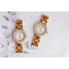 Frau Uhren Berühmte Marke Kleid Gold Uhr Frauen Kristall Diamant Uhren Edelstahl Armbanduhr Montre Femme 210527