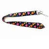 Girls heart Badge Lanyard for Keys holders Mobile Phone Neck Straps Lovely Gift can choose style