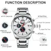 Herenhorloges Curren Top Brand Mode Ontwerp Mannen Horloge Waterdichte Staal Sport Horloge Mannelijke Quartz Clock Relogio Masculino 210517