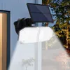 Dual Head 100 / 120Led Solar Wall Light IP65 PIR Motion Sensor Garden Street Lamp Waterdichte Outdoor Decor - A