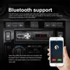 車ラジオオーディオFMステレオレシーバーBluetooth音楽電話1 DIN MP3プレーヤーリモートコントロールサポートAUX / USB / TFマルチメディア12V