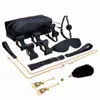 Bellage High End BDSM Kit Взрослый секс набор наручников кнут веревка передач для SM пыток игрушки 1123