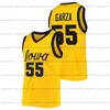 Custom Iowa Hawkeyes 2022 NCAA College Basketball Jersey 22 Patrick McCaffery 15 Keegan Murray 2 Joe Toussaint 3 Bohannon 55 Luka Garza 0 Filip Rebraca