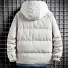 Men Winter Jackets Casual Warm Thick Hooded Outwear Coats Brand Patchwork Hat Parkas Men Windproof Zipper Men's Windbreaker 210603