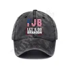 Låt oss gå Brandon Baseball Cap Party Supplies Trump Supporter Rally Parade Cotton Hat