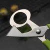 Pigeon Quail Egg Scissor Bird Egg Cutter Opener Kitchen Tool Clipper Eggshell Scissors Cracker Cigar Stainless Steel Blade Household JY0113