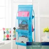 Hanging Handbag Organizer for Wardrobe Closet Transparent Storage Bag Door Wall Clear Sundry Shoe Bag with Hanger Pouch Factory price expert design Quality Latest