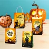Halloween Candy Tote Julgåva Wraps Födelsedagsfest Candy Cookies Choklad Packing Bag ZC512