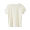 Fashion Print Short T Shirt Women O Neck Skinny Ladies Tops Sleeve Casual Tunic Summer Sheath Female Haut Femme 210515