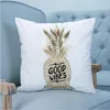 Super Soft Velvet Bronzing Cushion Cover Home Decor Gold Printed Decorative Throw Pillows Love Sofa Seat Car Pillow Case Cushion/Dekorativ