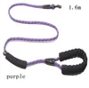 1.6m Hondenlijnen Sterke reflecterende Lead Touw voor Medium Grote Honden Running Walk Train Pitbull Bulldog Pugs Beagle Labrador Husky HH21-229