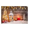 Carpets 40X12/60X180CM Merry Christmas Area Rugs Carpet Floor Mat For Home Kitchen Living Dining Room Playroom Decorations Textile