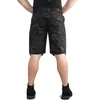 Men's Summer Hiking Shorts Multi Pocket Loose Camouflage Short Outdoor Climbing Army Military Training Tactical S-3XL 210714