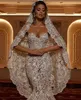 Sirène en dentelle applique robes de mariée 2022 chérie illusion zipper arrière sweep train robe épouse vestido de noiva cg001