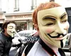 Partymasken Vendetta-Maske anonym von Guy Fawkes Halloween-Kostüm weiß gelb 2 Farben
