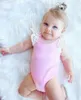 Kinder Bodysuit Baby Rompertjes Jongen Meisje Kleding Jumpsuit SunSuit Outfits Soild Children's Clothe Summer Clothing 0345
