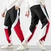 Hip Hop Streetwear Sport Spring Aute Rock Black Red Men's Pocket Pants Fashions Joggers Casual Skateboard Touser 210715