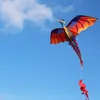 2020 New 3D Dragon Kite 100M Single Line With Tail Kites Outdoor Fun Toy Kite Children Kids Family Outdoor Sports Autumn Toy Y06163894414